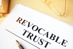 Revocable Living Trust document